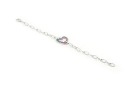 Heliophilia Silver Pulsera CBL9338 Plateada con Circón